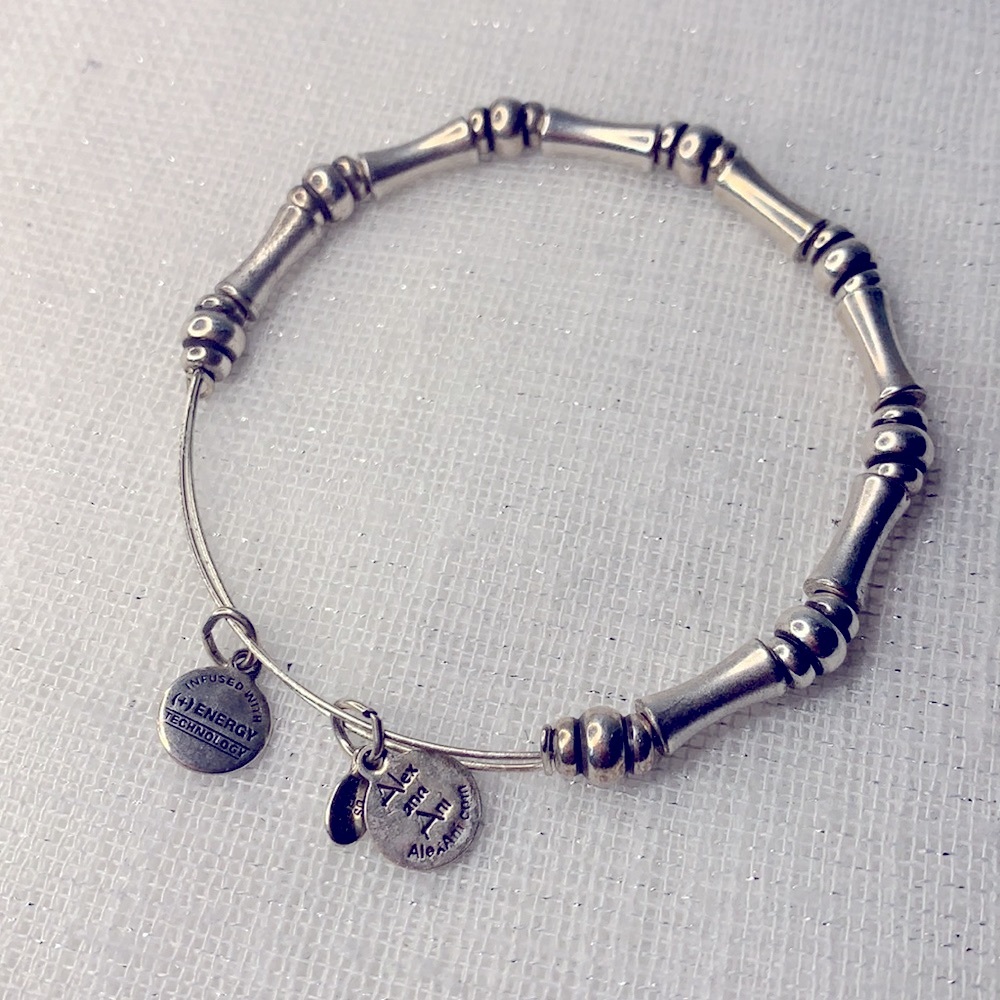 alex and ani silver bracelet - Picture 3 of 4